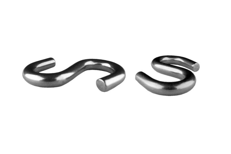 Tri Surge 316 Marine Stainless Steel Heavy Duty S Hooks 4 Pack for Hanging Hammock, Swing, Plants, Utilitty -2.5 Inches Long, 5/16 Inch Thick - Image 4
